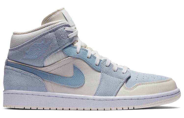 乔丹 Air Jordan 1 Mid 灰蓝 DA4666-100