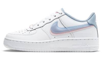 8ed17168a94f41fdb09d28eee6fe5ac7 400x240 - Nike Air Force 1 Low "Double Swoosh" 白蓝粉 双钩 CW1574-100