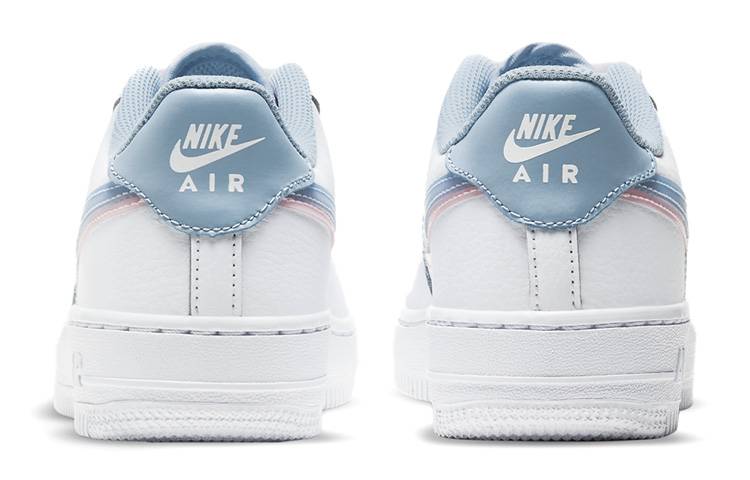 Nike Air Force 1 Low “Double Swoosh” 白蓝粉 双钩 CW1574-100