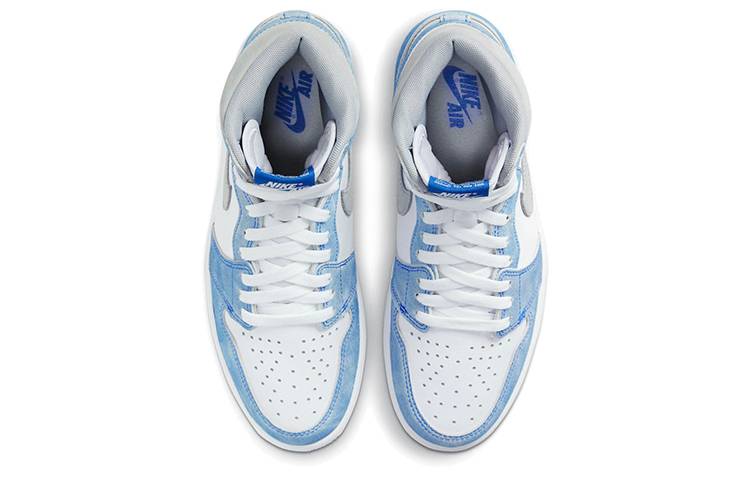 乔丹 Air Jordan 1 High OG “Hyper Royal” 薄荷糖 水洗白蓝 555088-402