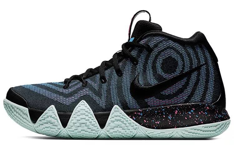 耐克 Nike Kyrie 4 Laser Fuchsia 欧文4 黑色 实战篮球鞋 943807-007