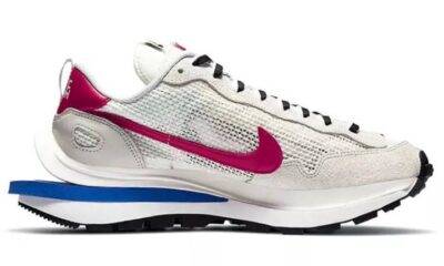 0288953b55cf4d9fade3993588c38806 400x240 - Sacai x Nike VaporWaffle "Royal Fuchsia" 灰白 男女同款 CV1363-100