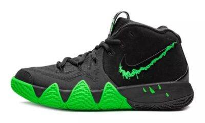 0921ebe1f5c94ed59520c1e9b035c430 400x240 - 耐克 Nike Kyrie 4 Halloween 万圣节 黑绿 实战篮球鞋 943807-012