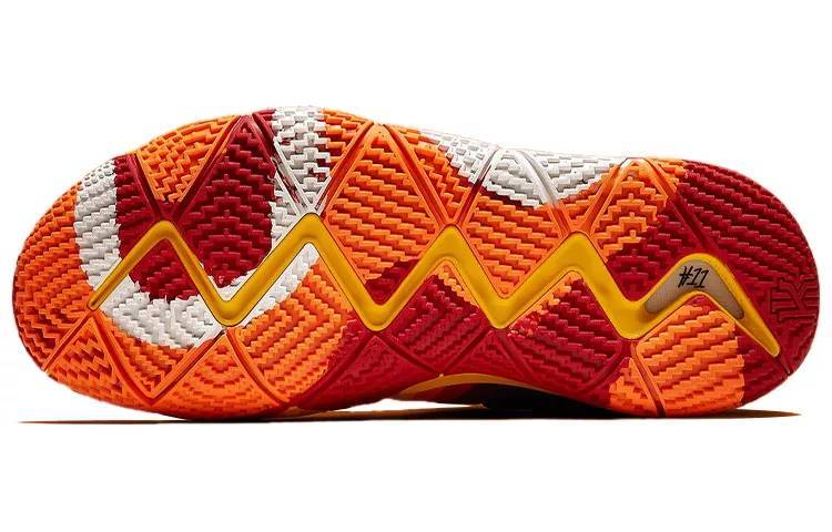 耐克 Nike Kyrie 4 70s QS 欧文4 黄色 实战篮球鞋 943807-700