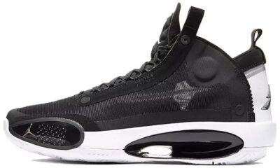 0e97cd5d13be48f7aeb48c4192d9853a 1 400x240 - 乔丹 Air Jordan 34 “Eclipse” 黑白 日食 实战篮球鞋 AR3240-001