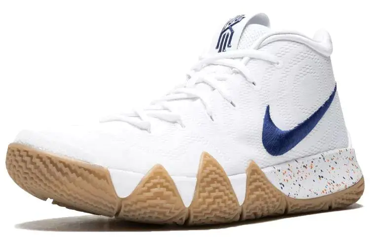 耐克 Nike Kyrie 4 “Uncle Drew” 德鲁大叔 蓝白 实战篮球鞋 943806-100