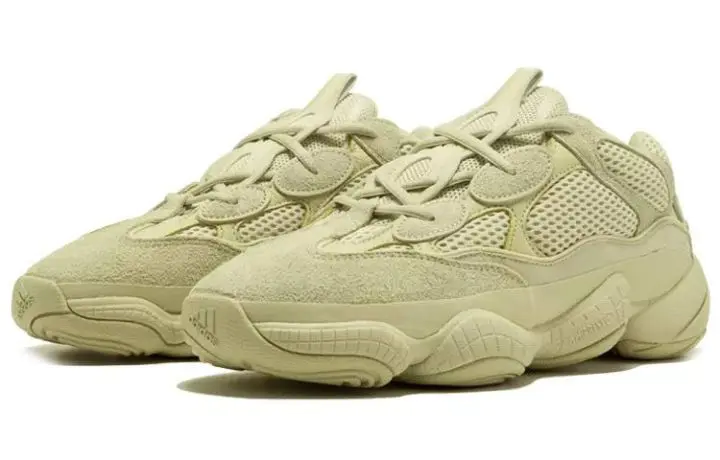 阿迪达斯 adidas Yeezy 500 Super Moon Yellow 沙漠黄 男女同款 DB2966-1