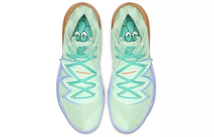 耐克 SpongeBob SquarePants x Nike Kyrie 5 欧文5 章鱼哥 海绵宝宝 实战篮球鞋 CJ6951-300