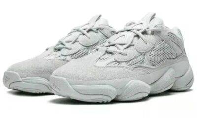 150fc95e7d86453abc21f5cec51459c2 400x240 - 阿迪达斯 adidas originals Yeezy 500 Salt 海盐 老爹鞋 男女同款 EE7287