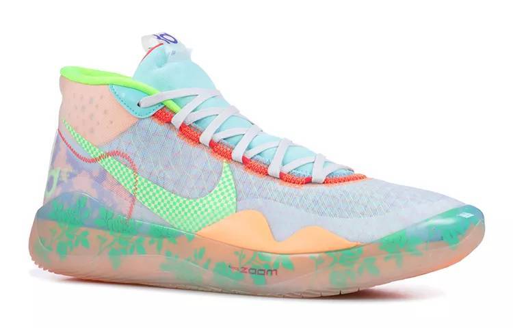 Nike KD 12 EYBL 杜兰特12 彩色 实战篮球鞋 CQ4301-900