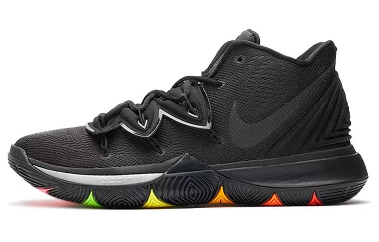 耐克 Nike Kyrie 5 欧文 5 黑魂 彩虹 实战篮球鞋 AO2918-001