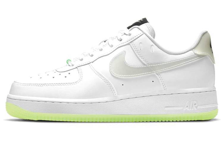 耐克Nike Air Force 1 Low Smile Swoosh “Have A Nike Day”空军一号 笑脸 夜光 牛油果色 CT3228-701