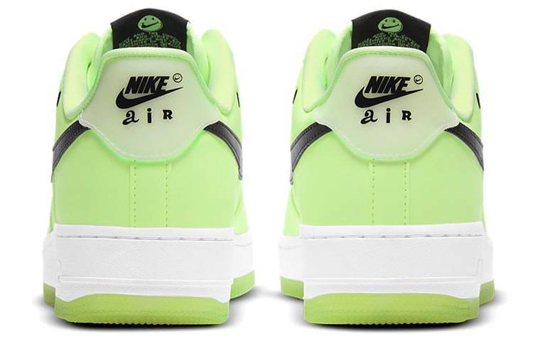 耐克Nike Air Force 1 Low Smile Swoosh “Have A Nike Day”空军一号 笑脸 夜光 牛油果色 CT3228-701