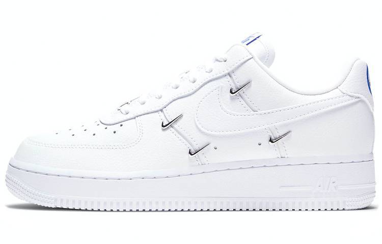 【泫雅同款】耐克Nike Air Force 1 ’07 LX “Chrome Luxe”空军一号 四钩 银钩 白蓝 CT1990-100