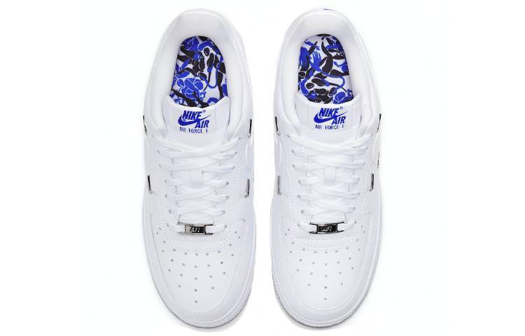 【泫雅同款】耐克Nike Air Force 1 ’07 LX “Chrome Luxe”空军一号 四钩 银钩 白蓝 CT1990-100