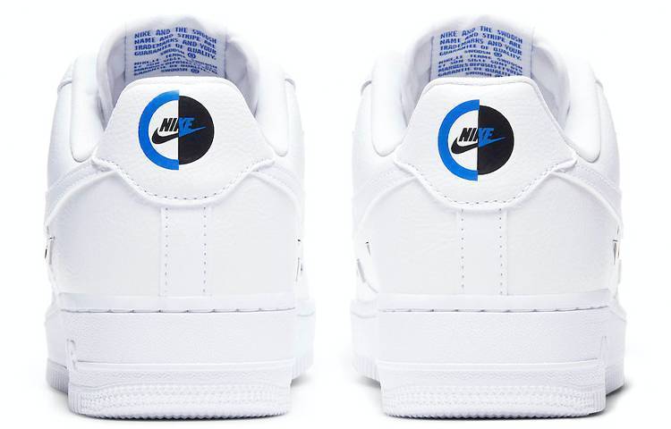 【泫雅同款】耐克Nike Air Force 1 ’07 LX “Chrome Luxe”空军一号 四钩 银钩 白蓝 CT1990-100