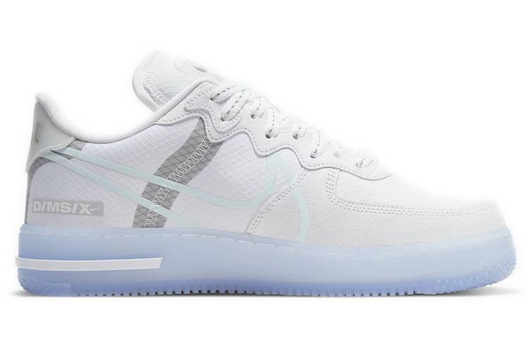 耐克Nike Air Force 1 React QS Light Bone 空军一号 骨白 冰蓝 板鞋 男女同款 CQ8879-100