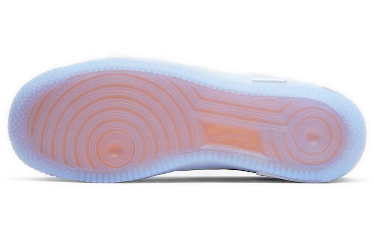 耐克Nike Air Force 1 React QS Light Bone 空军一号 骨白 冰蓝 板鞋 男女同款 CQ8879-100