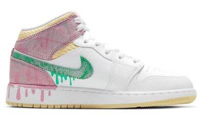 20210602055318595 400x240 - 乔丹 Air Jordan 1 Mid (GS) 白粉 冰淇淋 DD1666-100