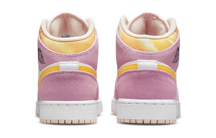 乔丹 Air Jordan 1 Mid SE (GS) “Arctic Pink” 樱花粉 少女粉 DC9517-600