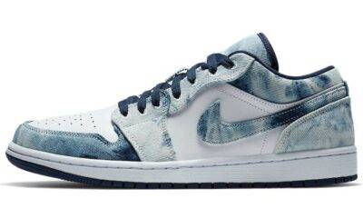 20210602060357166 400x240 - 乔丹 Air Jordan 1 Low SE Washed Denim AJ1低帮 水洗丹宁 CZ8455-100