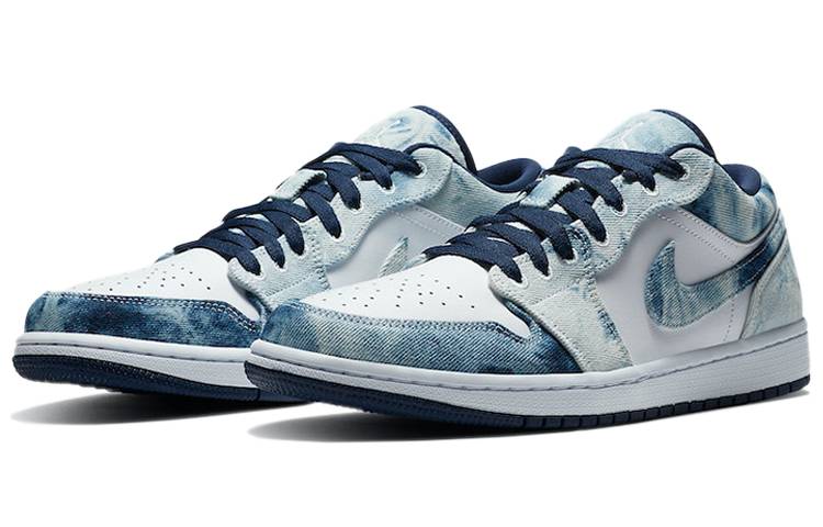 乔丹 Air Jordan 1 Low SE Washed Denim AJ1低帮 水洗丹宁 CZ8455-100