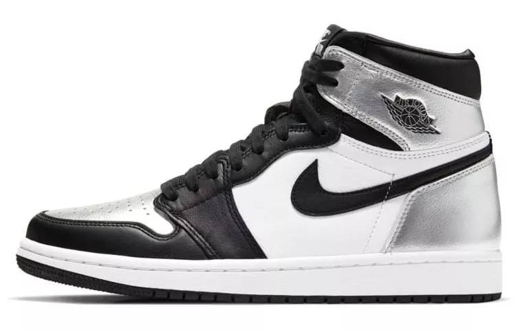 乔丹 Air Jordan 1 High OG Retro “Silver Toe” 中帮 黑银脚趾 CD0461-001