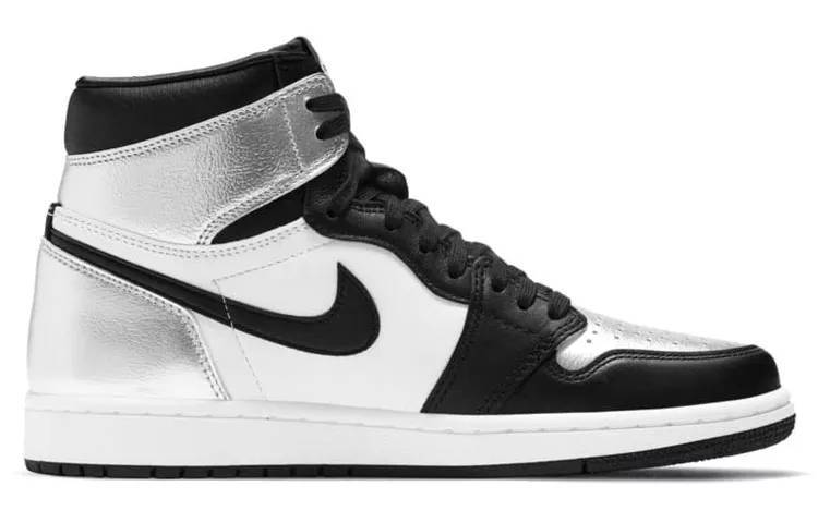 乔丹 Air Jordan 1 High OG Retro “Silver Toe” 中帮 黑银脚趾 CD0461-001