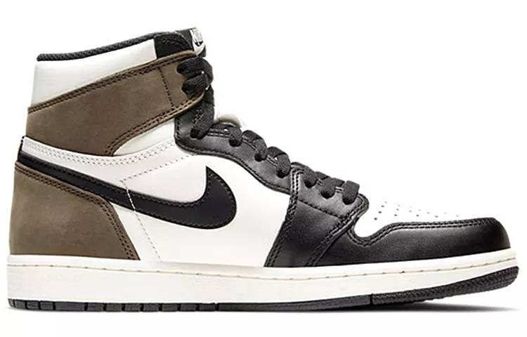 【王源同款】Air Jordan 1 Retro High OG “Dark Mocha” 黑摩卡小倒钩 男女同款#陈伟霆、湖人浓眉哥同款# 555088-105