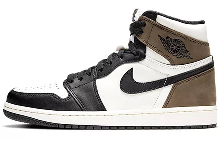 【王源同款】Air Jordan 1 Retro High OG “Dark Mocha” 黑摩卡小倒钩 男女同款#陈伟霆、湖人浓眉哥同款# 555088-105