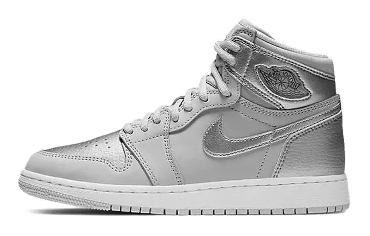 乔丹 Air Jordan 1 Mid 黑白银 小伦纳德 554724-121