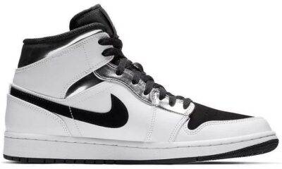 20210602095857518 400x240 - 乔丹 Air Jordan 1 Mid 黑白银 小伦纳德 554724-121