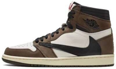20210602100417300 400x240 - 【王源同款】Travis Scott x Air Jordan 1 High OG TS SP 倒钩 深棕 男 女同款#小鬼-王琳凯同款# CD4487-100
