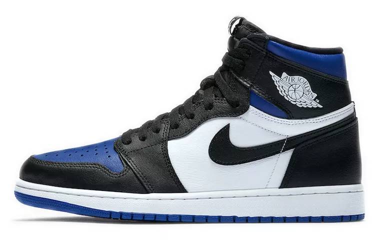 乔丹 Air Jordan 1 Retro High OG “White Royal” 蓝黑脚趾 #街舞同 款 男女同款 555088-041