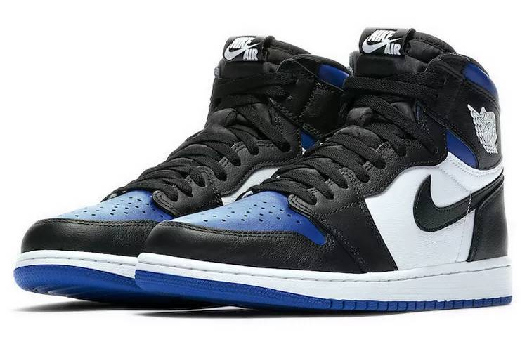 乔丹 Air Jordan 1 Retro High OG “White Royal” 蓝黑脚趾 #街舞同 款 男女同款 555088-041