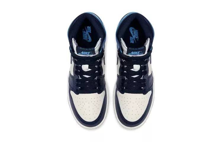 乔丹 Air Jordan 1 “Obsidian” (GS) 北卡蓝 黑曜石 篮球鞋 575441-140