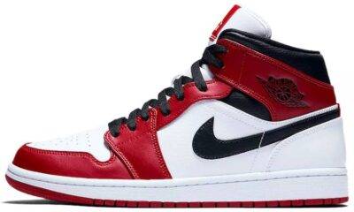 20210602110719633 400x240 - 乔丹 Air Jordan 1 Mid "Chicago" 白红 小芝加哥 554724-173
