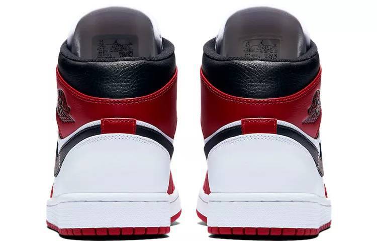 乔丹 Air Jordan 1 Mid “Chicago” 白红 小芝加哥 554724-173