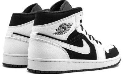 20210602125236256 400x240 - 乔丹 Air Jordan 1 MID 中帮黑白熊猫 篮球鞋 554724-113