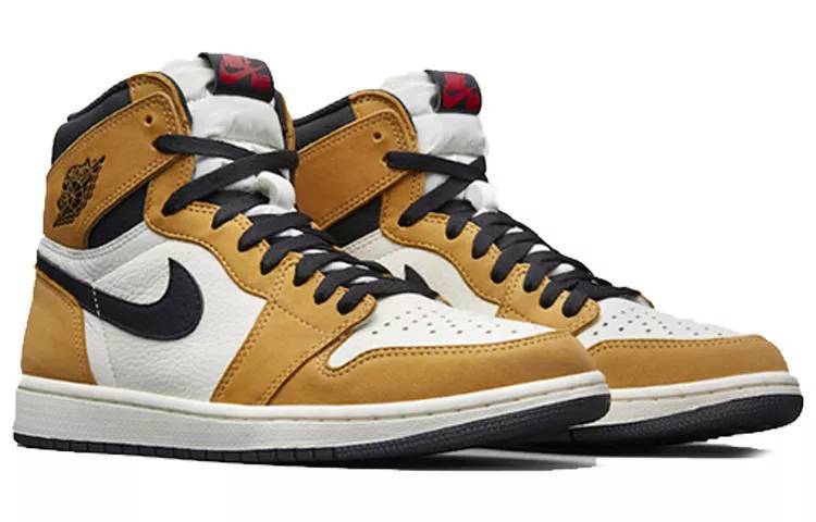 乔丹 Air Jordan 1 Retro High Rookie of the Year 新秀 小麦色篮球鞋 男女同款 555088-700