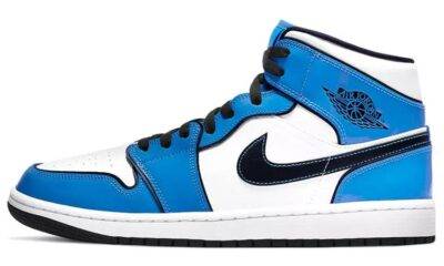 20210602131010273 400x240 - 乔丹 Air Jordan 1 Mid SE "Signal Blue" 二次元 小闪电 黑白蓝 DD6834-402