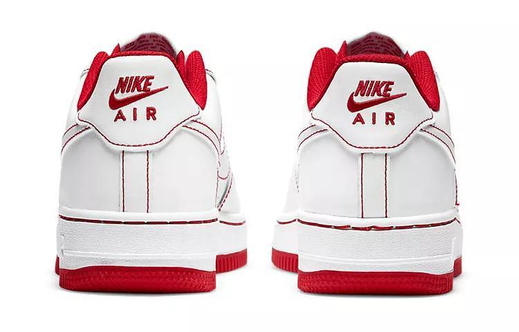 耐克 Nike Air Force 1 Low (GS) 空军一号红白缝线 小洛克公园 CW1575-100