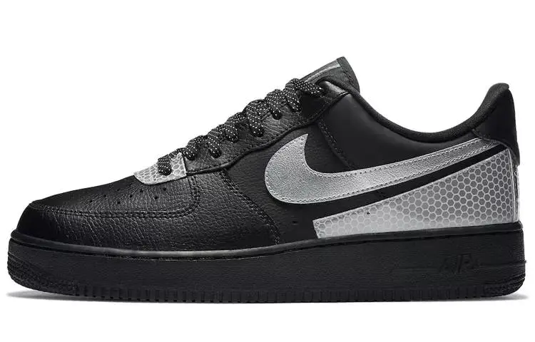 3M x Nike Air Force 1 Low 空军一号反光 黑银 CT2299-001