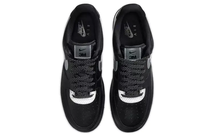 3M x Nike Air Force 1 Low 空军一号反光 黑银 CT2299-001