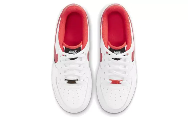 耐克 Nike Air Force 1 LV8 (GS) 白 红黑 CW1574-101