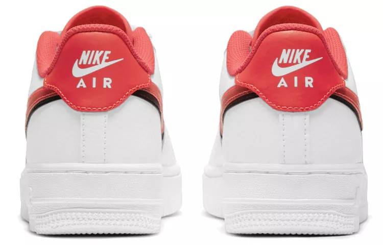 耐克 Nike Air Force 1 LV8 (GS) 白 红黑 CW1574-101