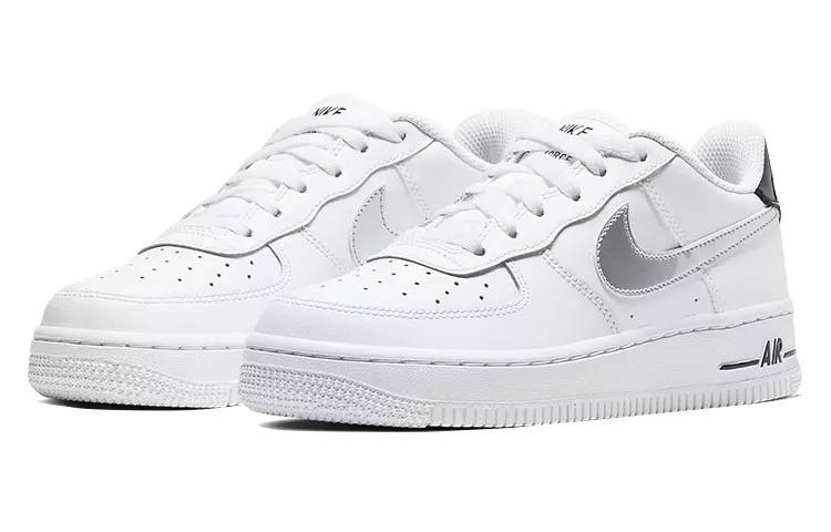 耐克 Nike Air Force 1（GS）空军一号低帮白银 CZ4206-100