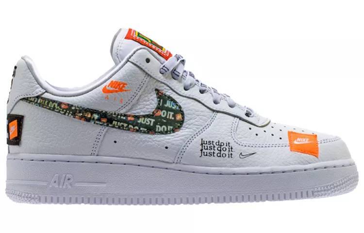 耐克 Nike Air Force 1 Just Do It Pack White 白 男女同款 AR7719-100