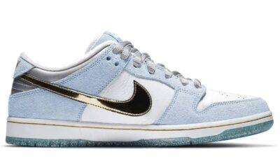 20210604052906339 400x240 - Sean Cliver x Nike SB Dunk Low Pro QS "Holiday Special" 白蓝金 蓝色情人节 冰雪奇缘 DC9936-100