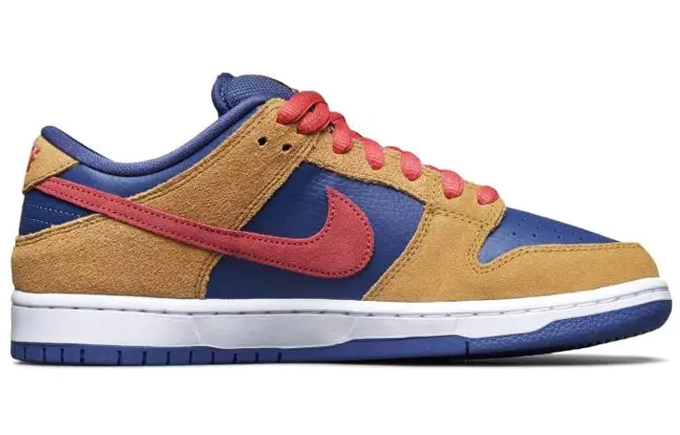 耐克 Nike SB Dunk Low Pro “Papa Bear” 棕红蓝 小熊爸爸 男女同款 BQ6817-700